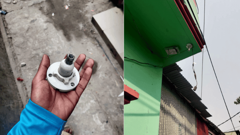 CCTV cameras around polling centre in Narayanganj vandalised