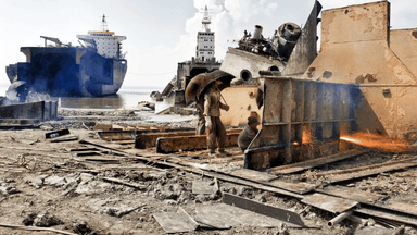 10 workers seriously injured in shipbreaking yard blast in Sitakunda