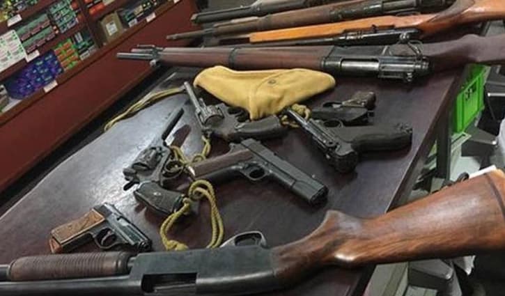 Firearm licences issued to civilians in 15yrs suspended