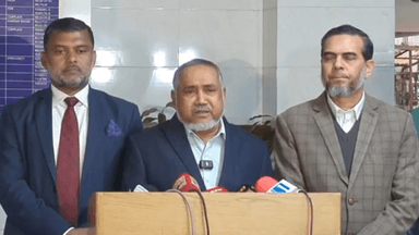 Jamaat leader Taher voices fear of ‘rigged’ election 