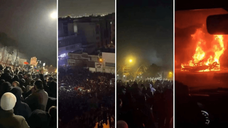 Trump claims protesters have taken control of Iran’s Mashhad, shares video