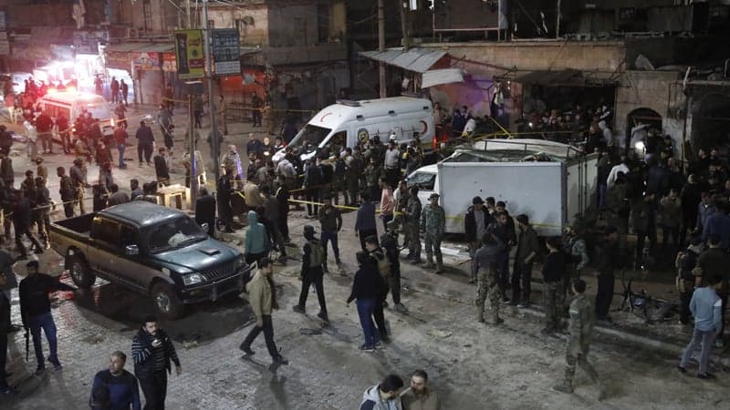 7 killed in car blast in Syrian town