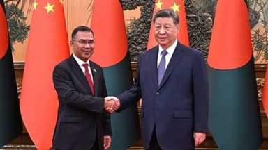 PM Tarique Rahman meets Chinese President Xi Jinping in Beijing
