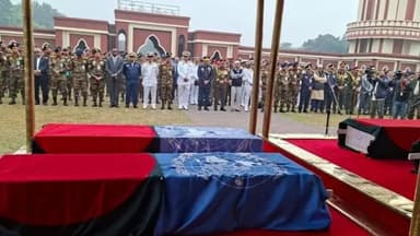 Funeral held for six Bangladeshi peacekeepers killed in Sudan