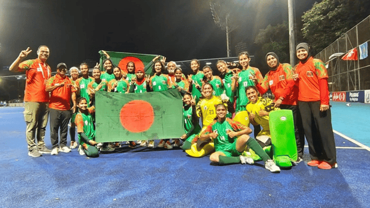 Bangladesh women's hockey team makes history, qualifies for Asian Games