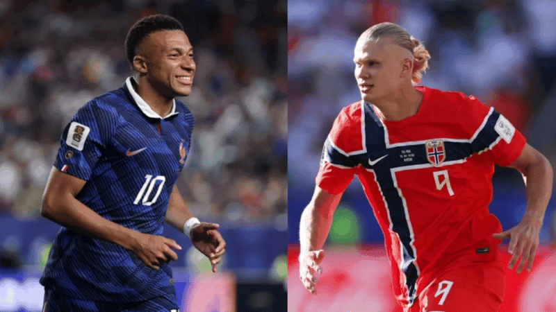 Mbappé starts for France, Haaland and Ødegaard rested