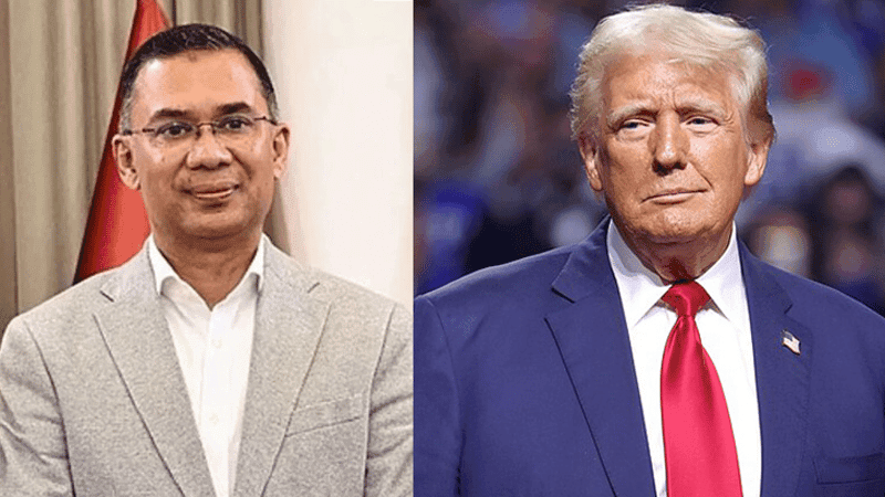 Donald Trump congratulates Tarique Rahman