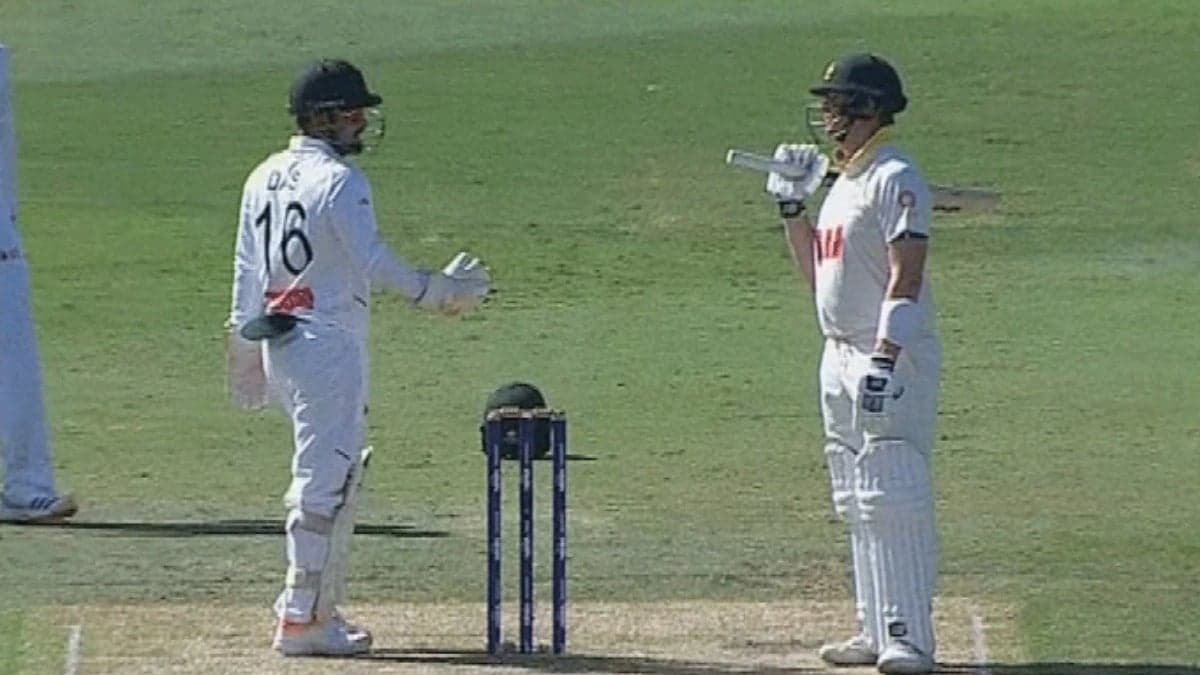 Smith, Litton exchange words in Darwin test