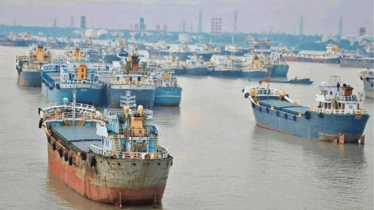 Two foreign vessels collide in Chattogram port outer anchorage