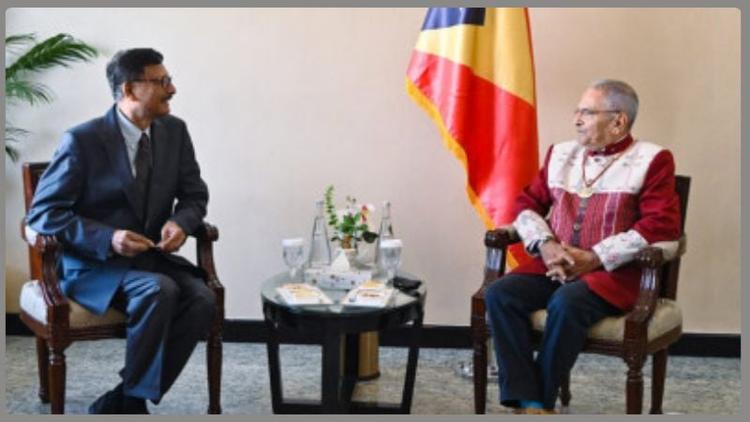 Foreign affairs adviser holds talk with Timor-Leste President