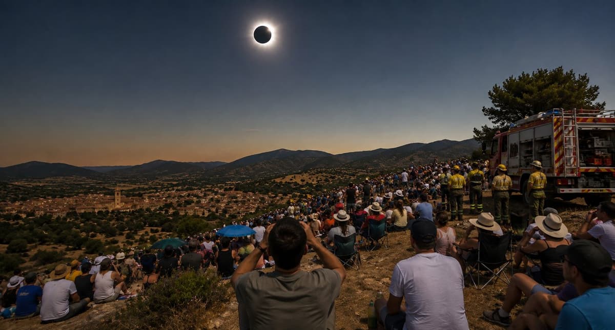 Spain deploys 35,000 security personnel for solar eclipse surge