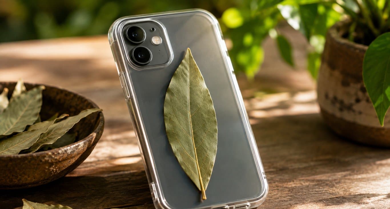 Why are people hiding Bay leaves inside their phone cases?