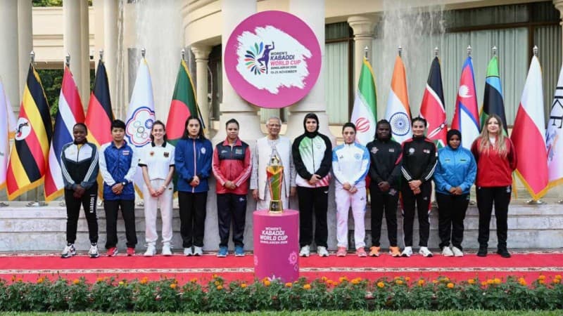 CA unveils women’s kabaddi world cup trophy