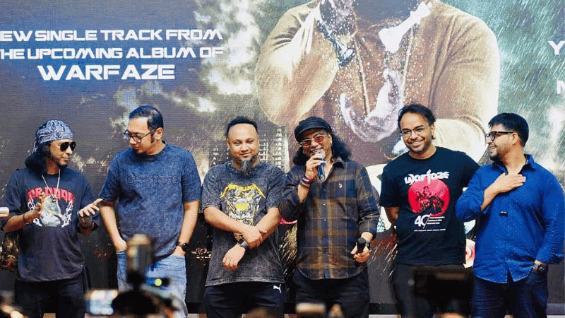 Warfaze returns with new album after 14 years, releases first song 'Girgiti'