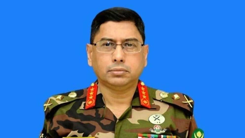The new army chief, Lt Gen Waqar-uz-Zaman