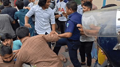 Anti-discrimination students clash with police in Lakshmipur, OC among 8 injured