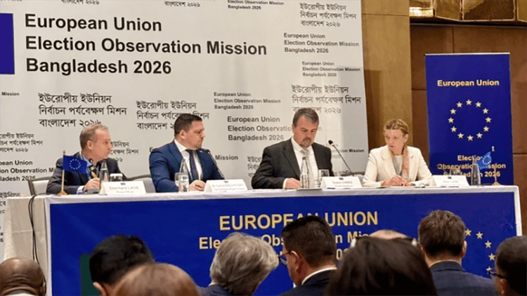 13th parliamentary polls competitive, credible: EU Election Observer Chief