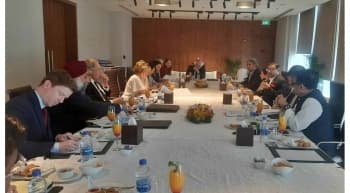 IRI and NDI pre-election assessment mission holds meeting with AL delegation