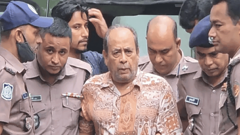 ICT orders Mozaffar Hossain shown arrested in crimes against humanity case