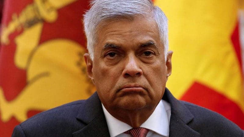 Ex-Sri Lankan president Ranil Wickremesinghe arrested