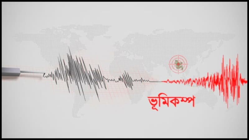 ঢাকাসহ দেশের বিভিন্ন অঞ্চল ভূমিকম্প অনুভূত