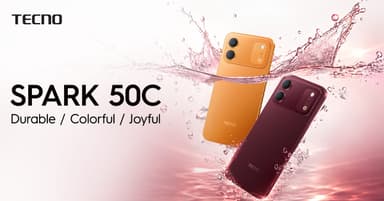 TECNO Unveils SPARK 50c with IP68/IP69 Protection and Smart AI Features