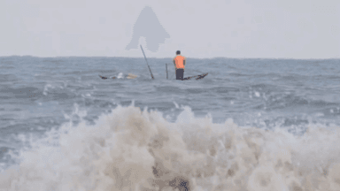 13 fishermen missing as three trawlers capsize in Bay