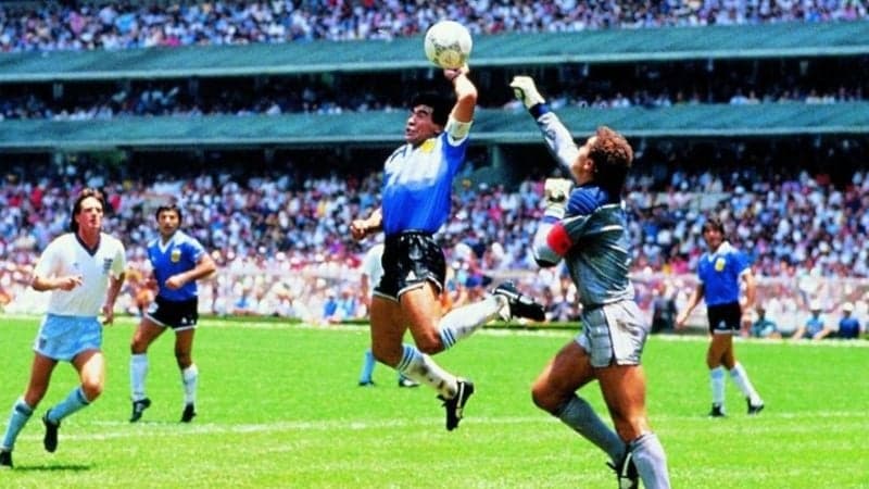 Maradona's 'Hand of God' match ball up for auction