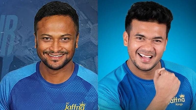 Shakib, Taskin join Jaffna Kings for Lanka Premier League