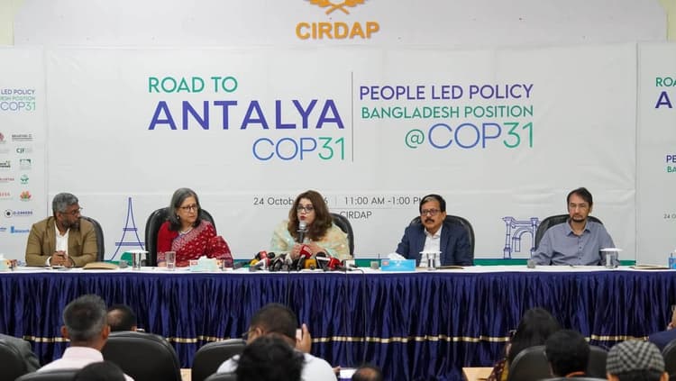 Shama urges united Bangladesh position at COP31 talks