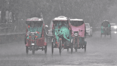Low pressure over Bay may bring five days of rain across country