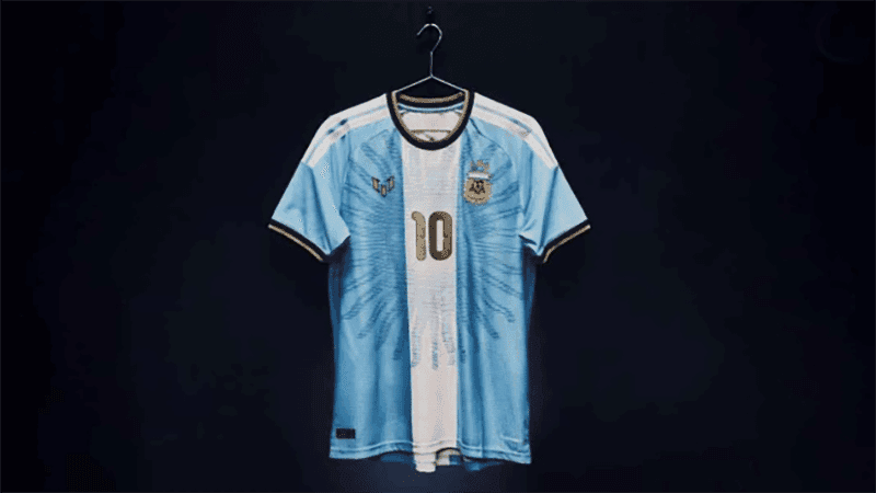 Special commemorative jersey unveiled for Messi's farewell match