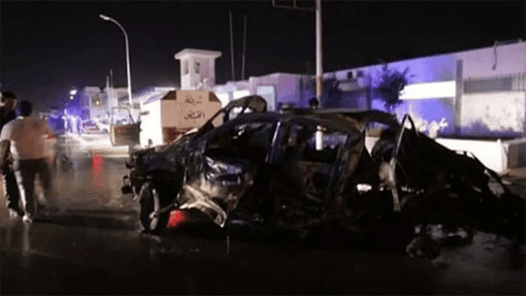 Libya's military intelligence chief killed in car bomb blast