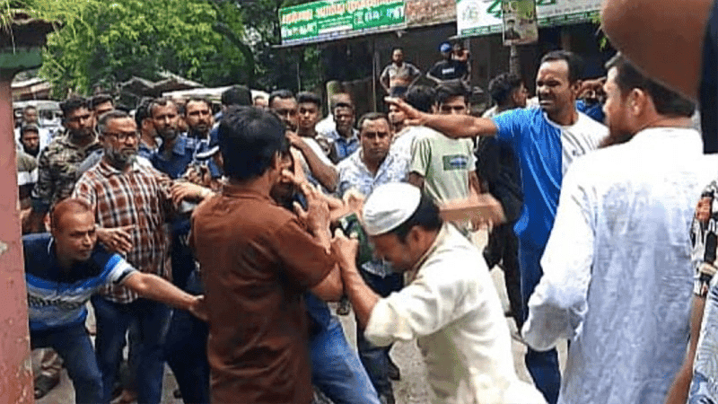 Clash at Satkhira Press Club leaves several journalists injured