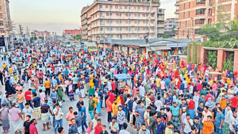 স্থবির গাজীপুর সচল করুন, পোশাক শিল্পের অরাজকতা দূর করুন