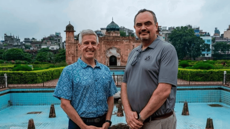 US Pacific Fleet Commander Koehler visits Lalbagh Fort