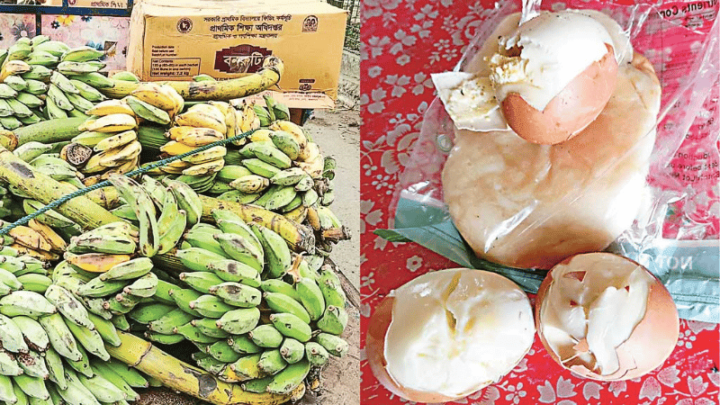 Two arrested in Madaripur for supplying rotten food to school children