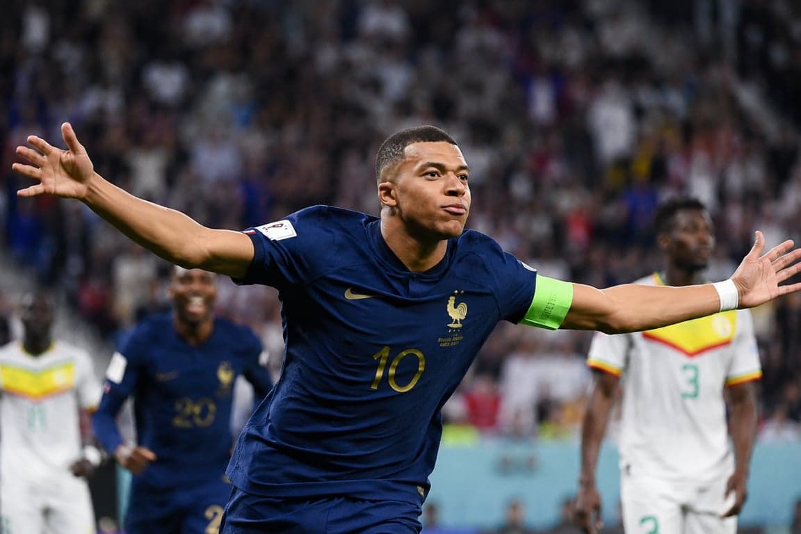 Mbappe's record-breaking goal gives France lead