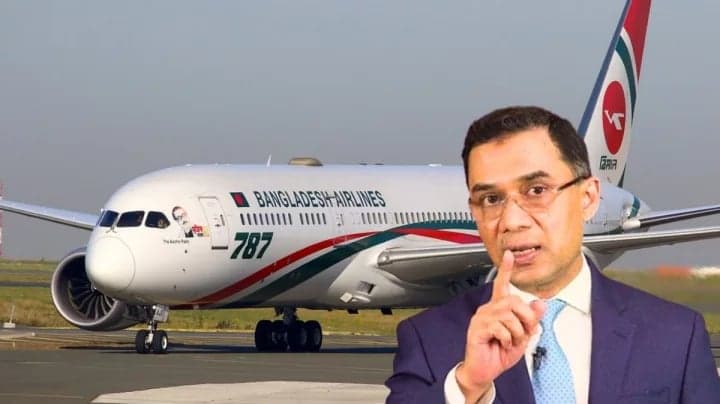 Two cabin crew removed from flight carrying Tarique Rahman