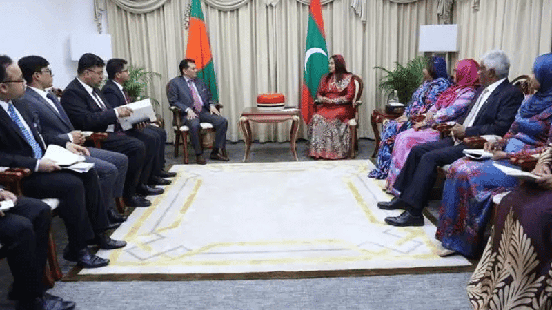 Bangladesh-Maldives foreign ministers meet to strengthen bilateral ties