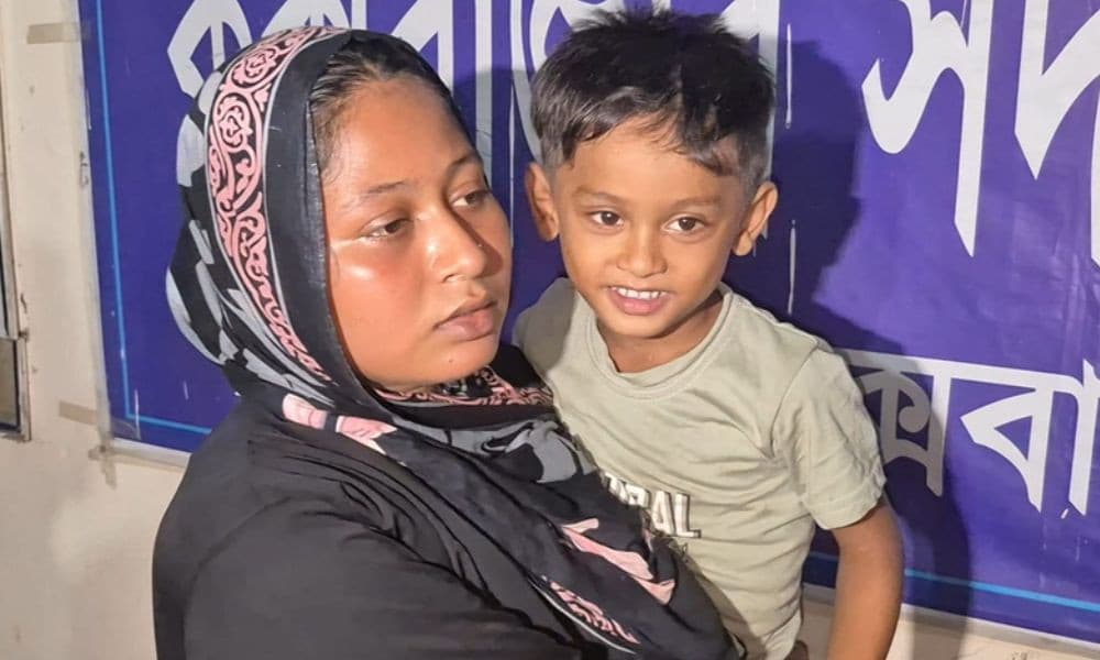 Abducted four-year-old rescued from Maheshkhali hills after four days