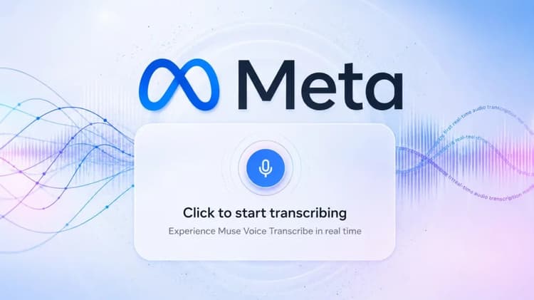 Meta unveils AI model for real-time multilingual transcription