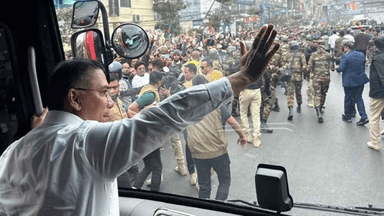 Tarique Rahman en route to 300 Feet 