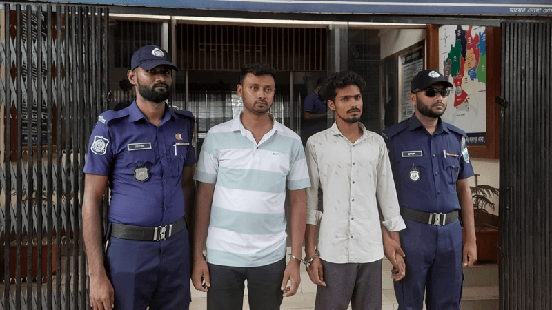 2 arrested for harassing foreign tourists in Natore