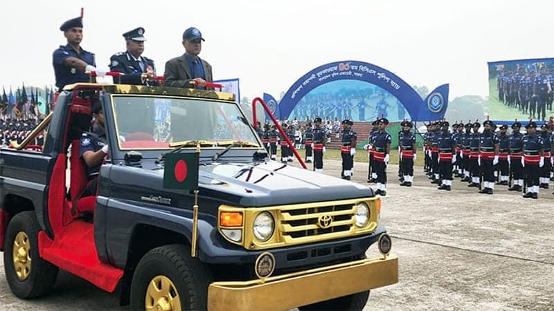Closing parade of 40th BCS ASPs held