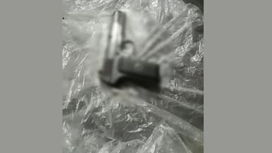 Looted pistol recovered from Chawkbazar by RAB-10