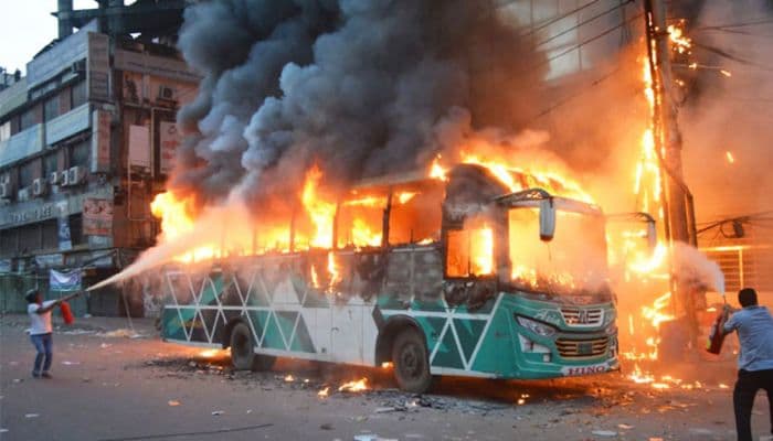 12 vehicles set on fire since poll schedule announced