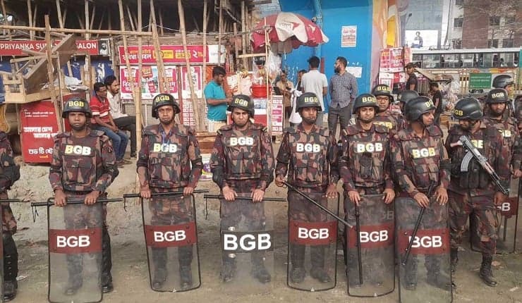 4 BGB platoons deployed in Mohakhali