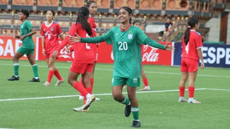 SAFF U-17: Preeti’s treble helps Bangladesh thrash Nepal by 4-1