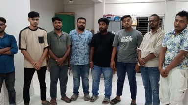 Eight Jubo League leaders arrested during secret meeting in Dhaka